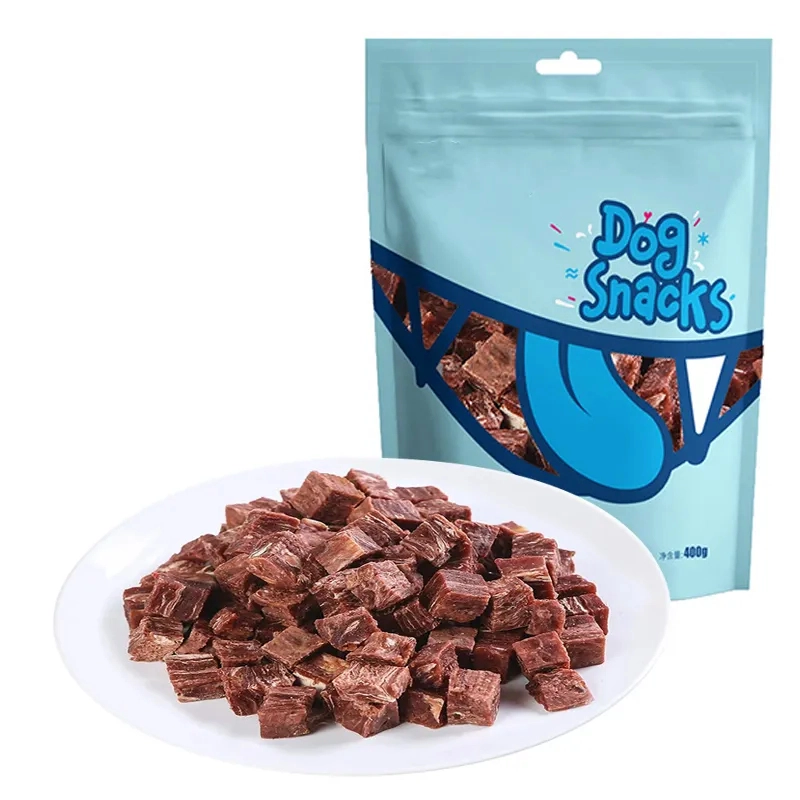 OEM ODM Dried Beef Nuggets Dog Snacks Wholesale Pet Dog Treats